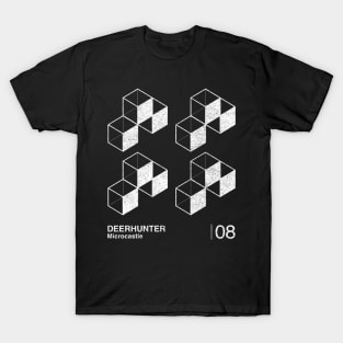 Microcastle / Minimalist Graphic Fan Artwork Design Tribute T-Shirt